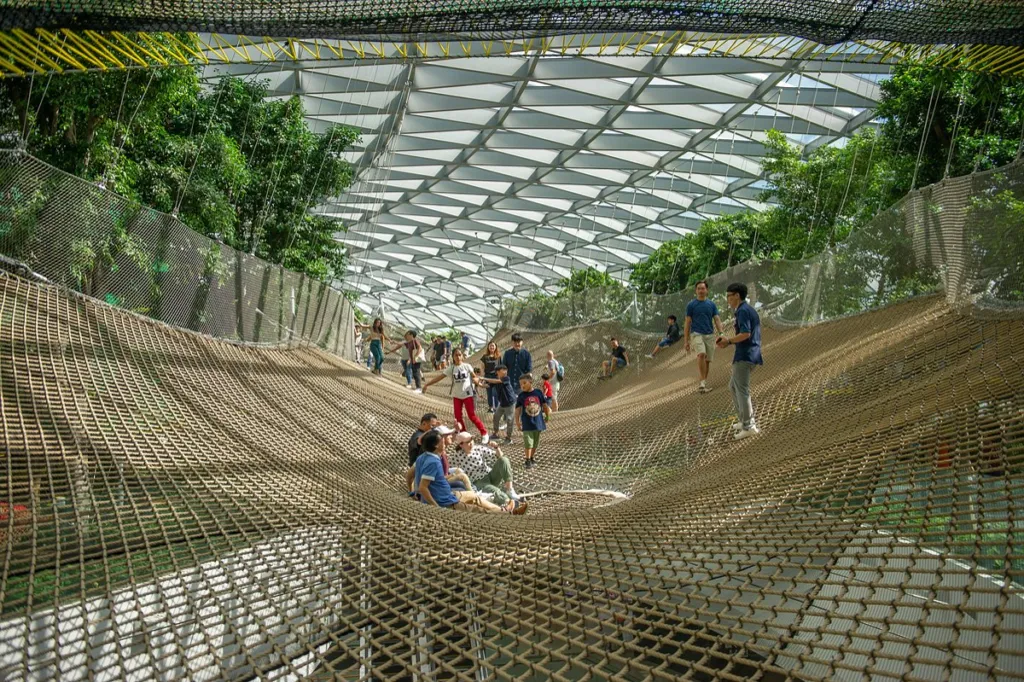 Free play area for children at Level 5 of Jewel Changi